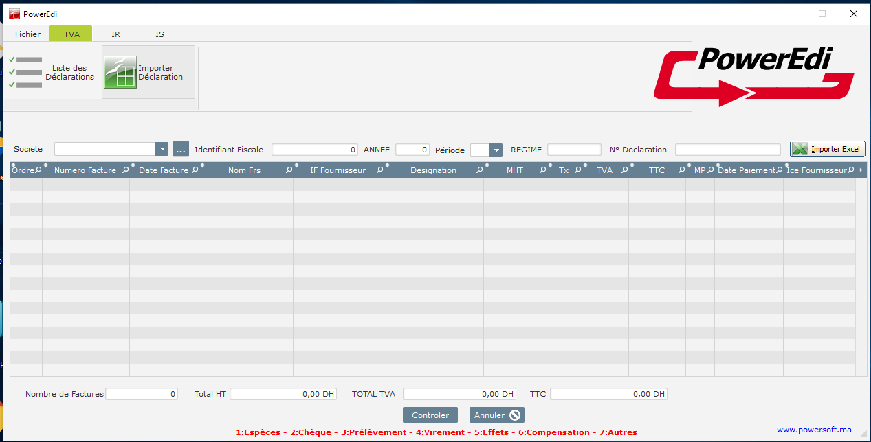 PowerEdi Télédéclaration TVA MAROC – Image 2